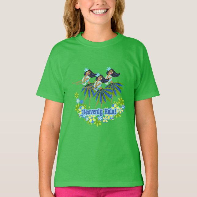 Heavenly Hula ! T-shirt filles (Devant)