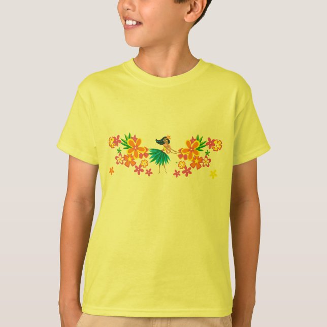 Heavenly Hula ! T-Shirt pour filles du groupe (Devant)