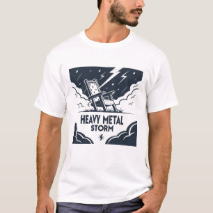Heavy Metal Storm - T-shirt Rock
