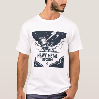 Heavy Metal Storm - T-shirt Rock