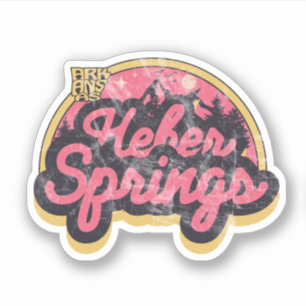 Heber Springs, Arkansas  Autocollant