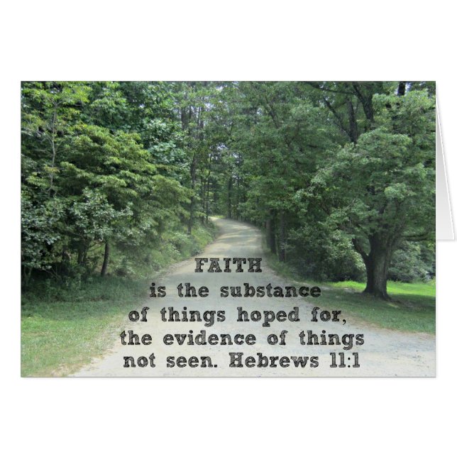 Hébreux 11:1 (Devant horizontal)