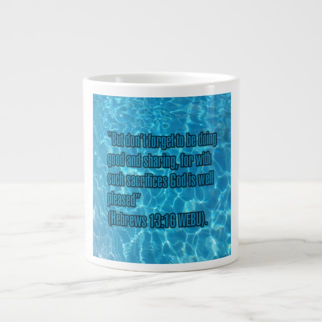 Hebrews 13:16 WEBU Mug (Devant)