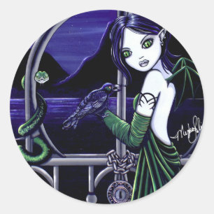 Hecate Goddes Stickers Fairy Underworld