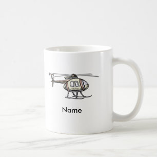 Hectic Helicopter nom personnalisé Mug