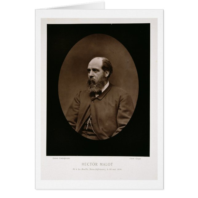 Hector Malot (1830-1907), de la Galerie Contempora (Devant)