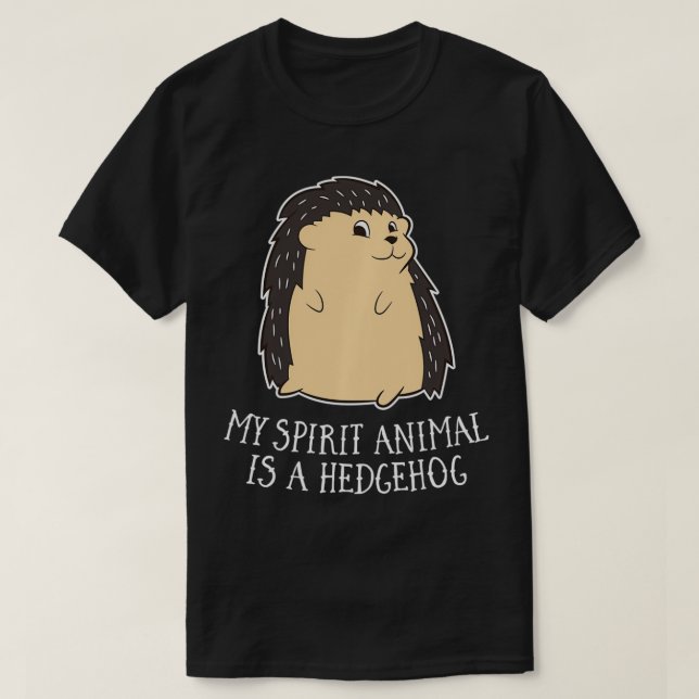 Hedgehog drôle Pas Un Gros Pullover (Design devant)