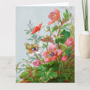 Hedgerow Garden Grande carte de voeux