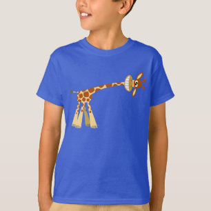 Hee Hee Hee ! ! T-shirts pour enfants en Giraffe d