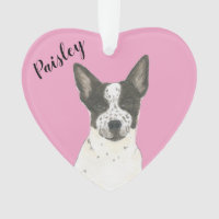 Heeler de chien de chien de chien de chien rose