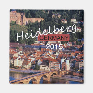Heidelberg Allemagne Souvenir Magnet Changement An