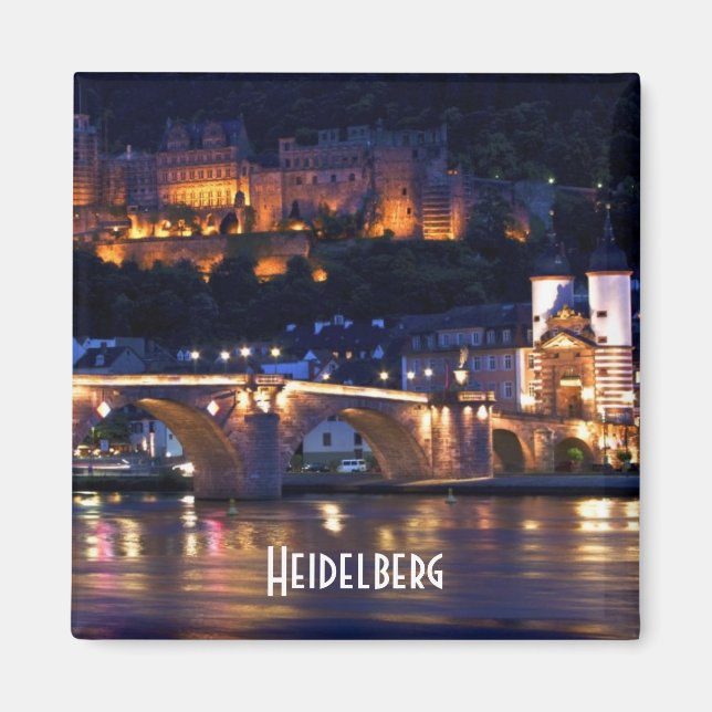 Heidelberg au Magnet de nuit (Devant)