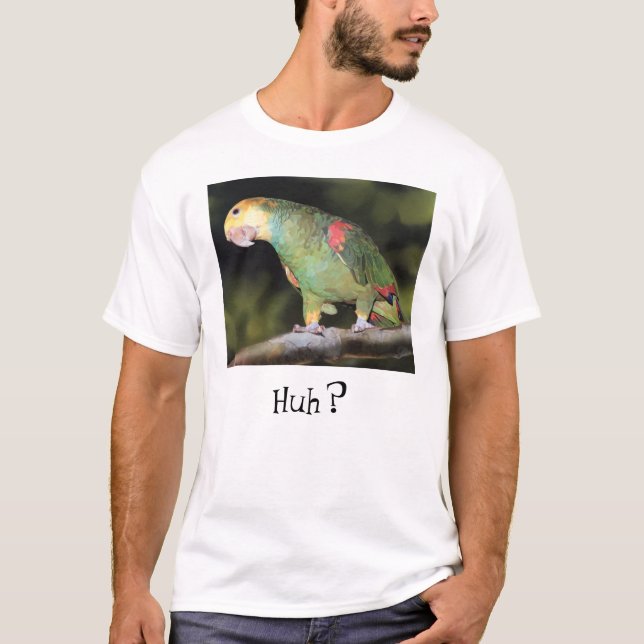 Hein? T-shirt perroquet (Devant)