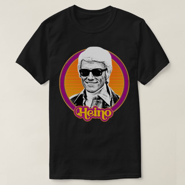Heino Vintage Look Fan Design Classique TShirt (Design devant)