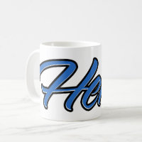 Heinz Prénom Blue Tasse