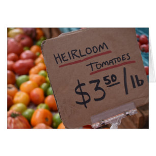 Heirloom Tomates Greenmarket Marché des agriculteu
