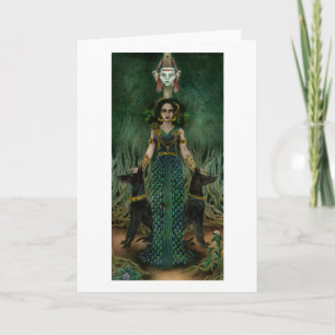 Hekate de la carte de voeux Crossroads