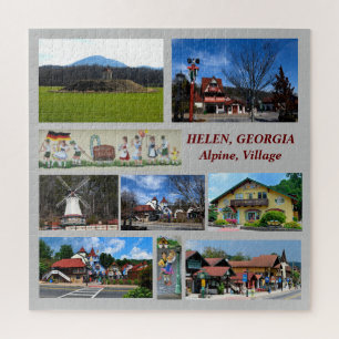 Helen, Géorgie Alpine Village puzzle