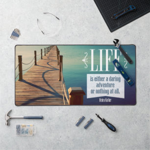 Helen Keller Citation Inspirationnelle "Aventure"