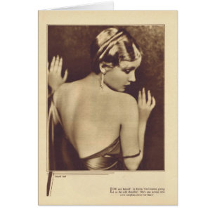 Hélène Twelvetrees 1931 cartes vintages de