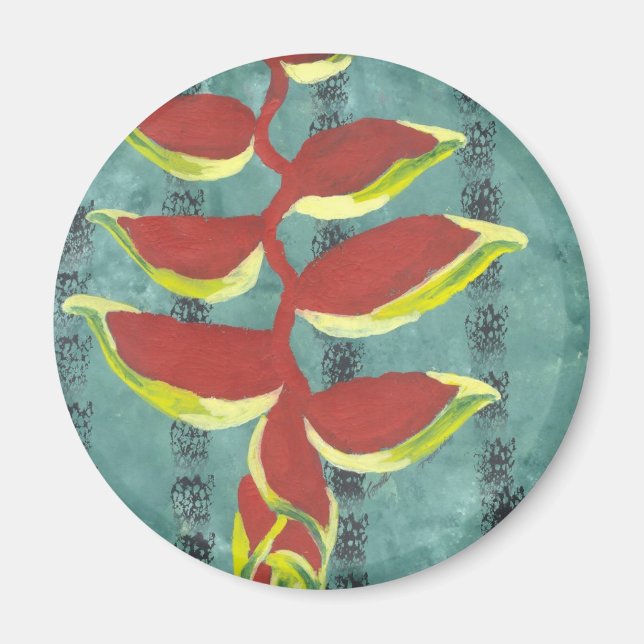 Heliconia Magnet (Devant)