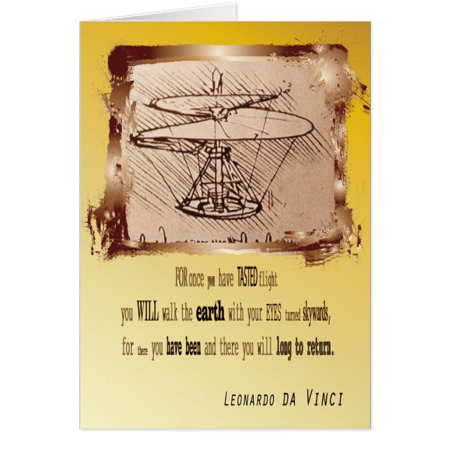 Hélicoptère Da Vinci 🚁 Budget ✨ (Devant)