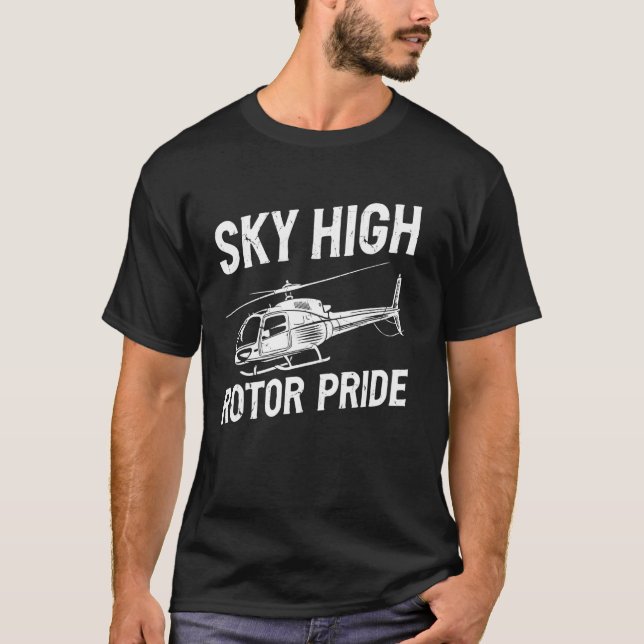 Hélicoptère Fierté de Rotor Très Haut (Devant)