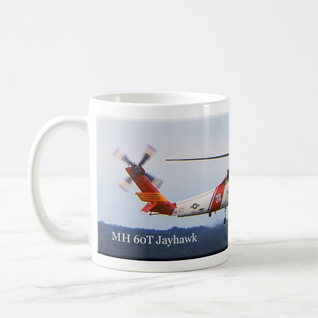 Hélicoptère MH60T Jayhawk mug (Gauche)