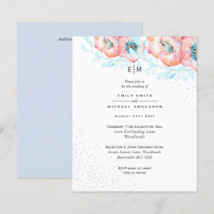 Hellebore Blue Dusty Rose mariage BUDGET de récept