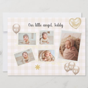 Hello Baby Photo Faire-part de naissance