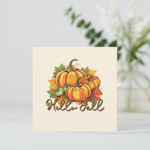 Hello Fall - Cosy Citrouille Patch