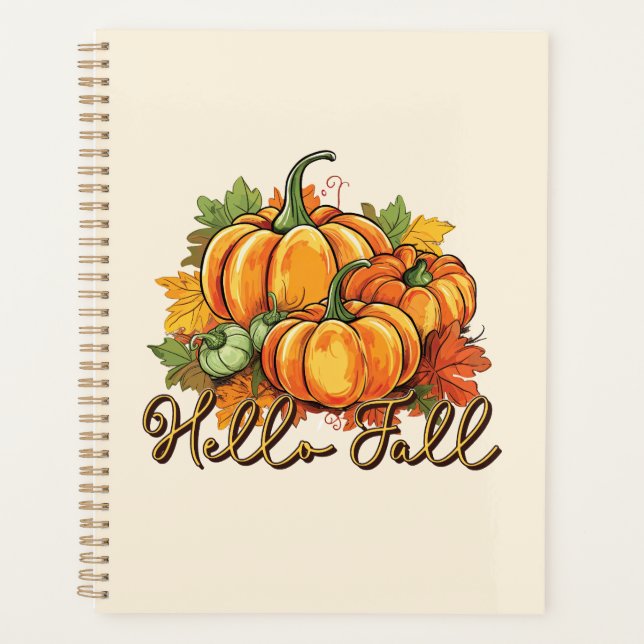 Hello Fall - Cosy Citrouille Patch (Devant)