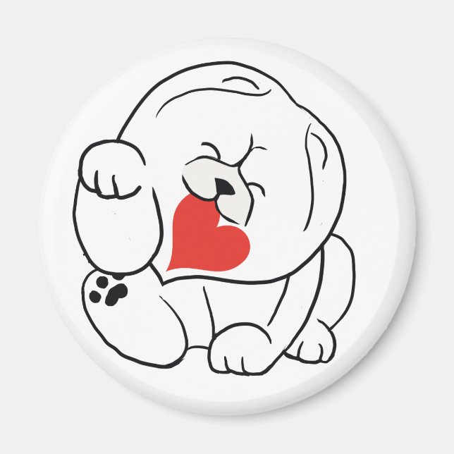 HELLO KOKORO Chow Magnet (Devant)