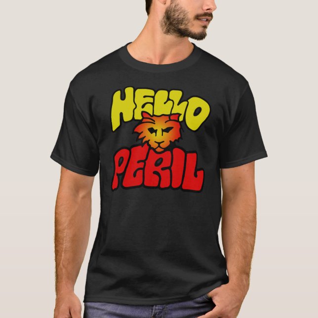 Hello Peril Original Band Logo Premium T-Shirt (Devant)