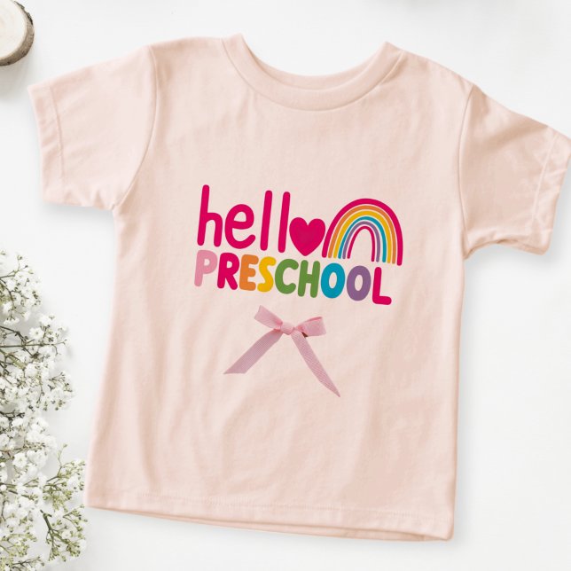 Hello Preschool T-shirt - Preschool T-shirts (Créateur téléchargé)