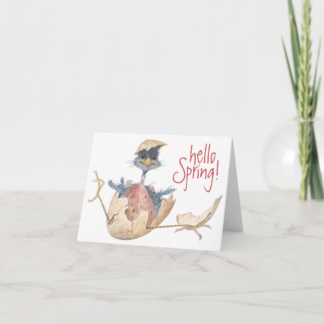 Hello Spring - Carte (Devant)