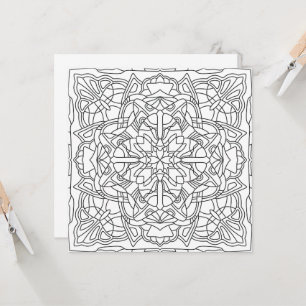 Hello Spring : Mandala géométrique