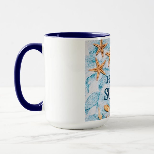 Hello Summer Custom Photo Mug (Gauche)