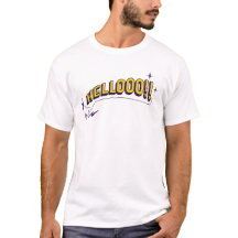 HELLOOO ! ! T-shirt - blanc