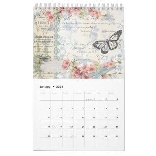 hellosusan Designs Calendrier 12 mois 2026
