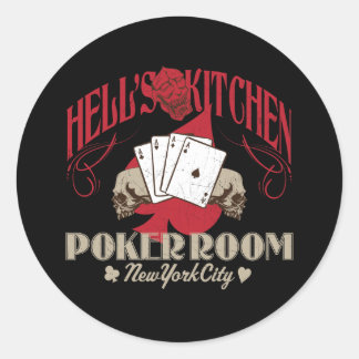 Hells Kitchen Poker Room, New York City Sticker