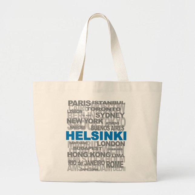HELSINKI et tout autre sac de villes (Devant)