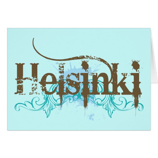 Helsinki Finlande (Devant horizontal)