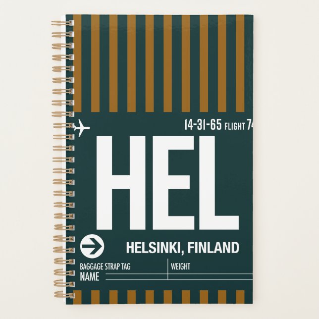 Helsinki - Planificateur de voyage 2026 (Devant)
