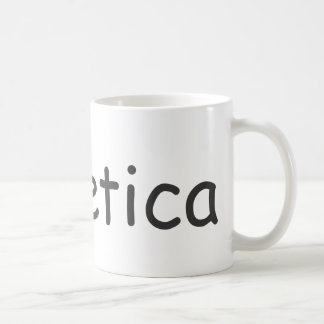 Helvetica dans comique sans la tasse !