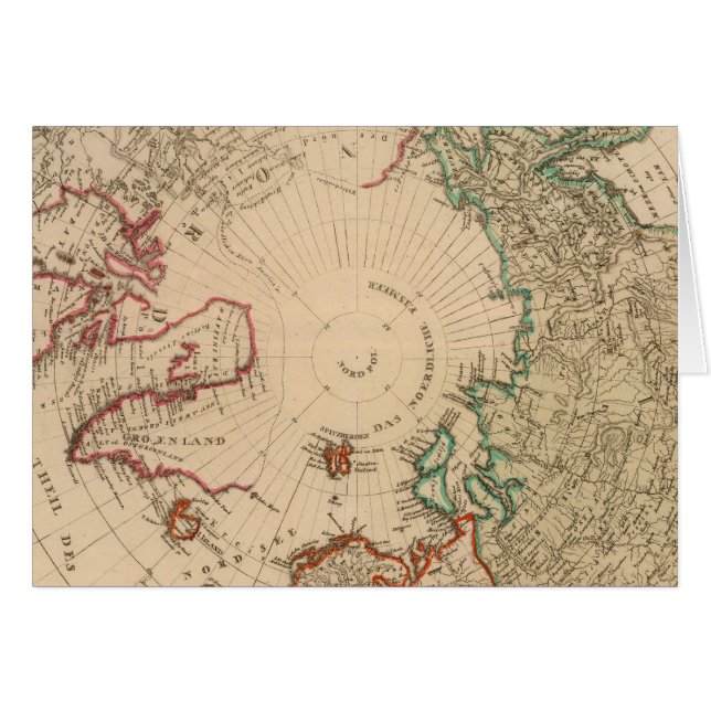 Hémisphère Nord, Arctique (Devant horizontal)