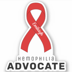 Hémophilie avocat Vinyl Sticker