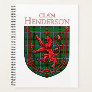 Henderson Tartan Scottish Plaid Lion Rampant
