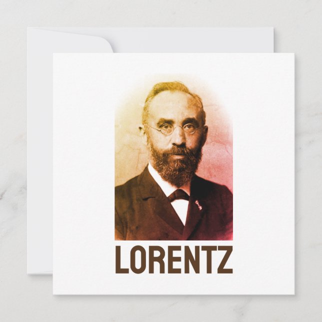 Hendrik Lorentz (Devant)