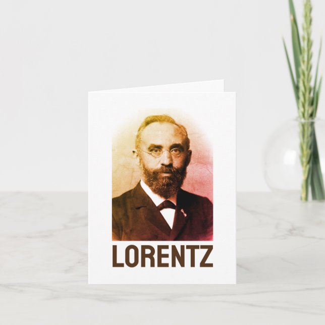 Hendrik Lorentz (Devant)